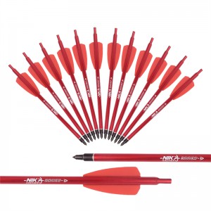 NIKA Tir à l\'arc 113173-02 7.5inch Boulon d\'arbalète d\'aluminium pour Cobra Adder/R9/RX TRANSBOW CHANCHANT