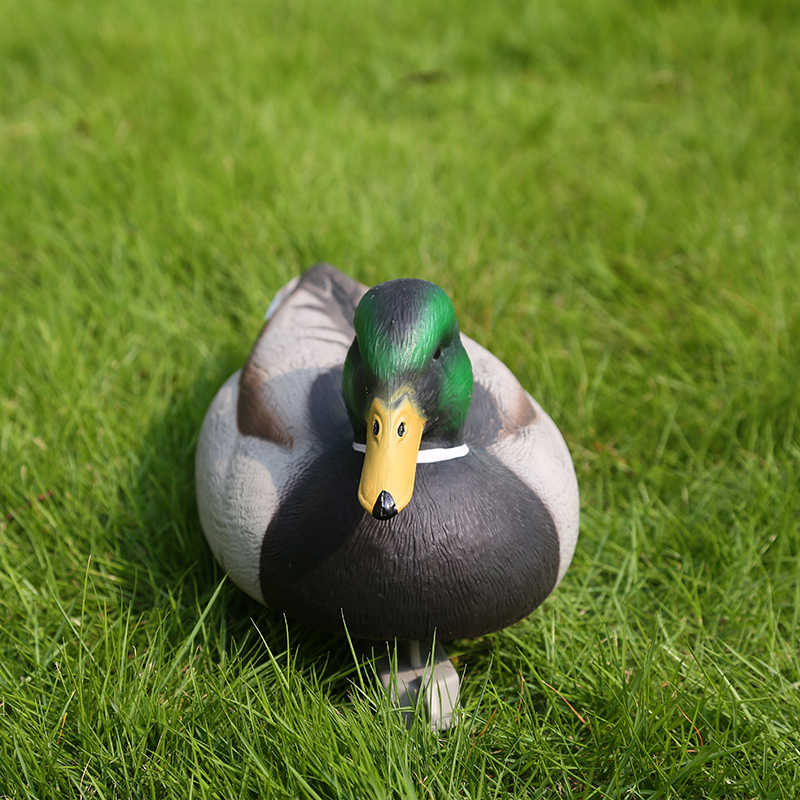 Decoy de canard en plastique Mitres de canard femelle drake drake flottant à queue de chasse mortelle