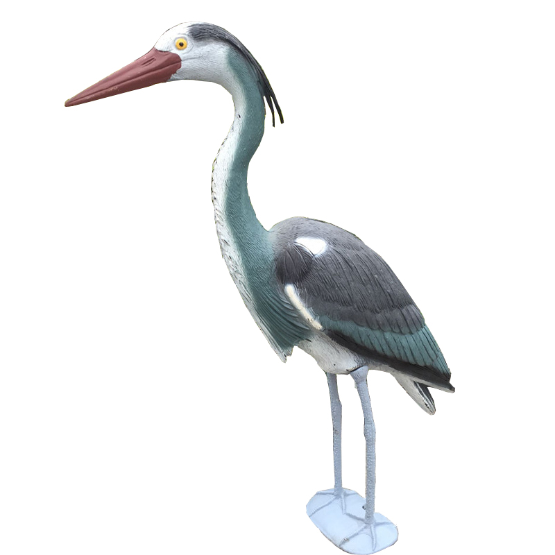 Blue Heron Decoy de jardin en plastique jardin pelouse art ornements décor