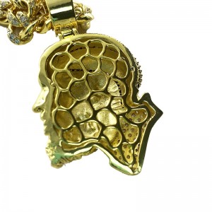 Pendentif face tête de tête de tête Nipsey Hussle