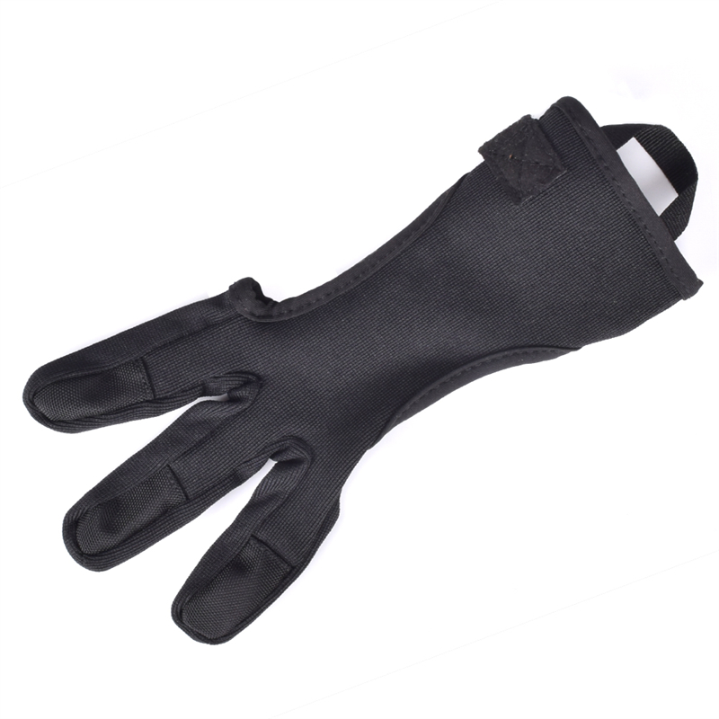 Elong Outdoor 42ft08 Gant de doigt Nylon Fabriqué à la main Tir à l'arc de tir à la main Protection des doigts