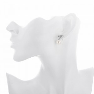 Boucles d\'oreilles perles de mode européennes et américaines