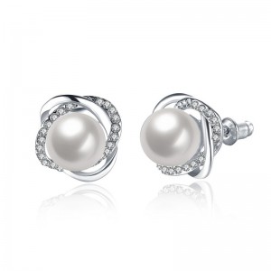 La version coréenne des boucles d\'oreilles de tempérament simples