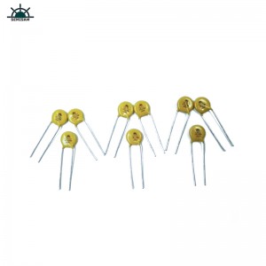Résistance d\'ODM originale Fournisseur Silicon jaune 10D221 Diamètre Varisteur de MOP de 10 mm de MOP pour alimentation
