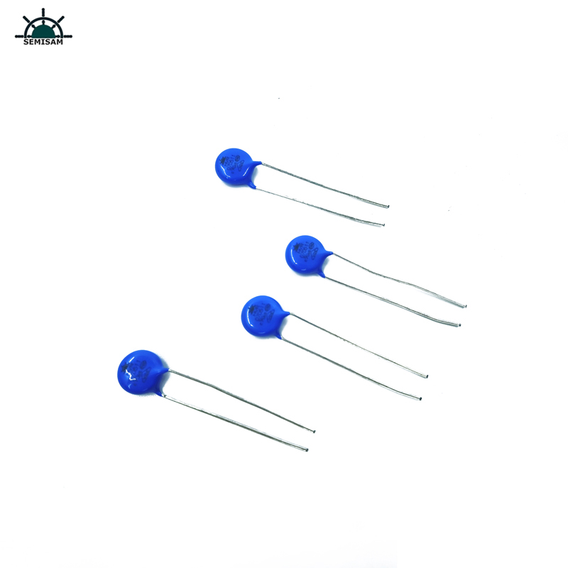 Fabricant d'origine Long plomb, Bleu Silicon MOV 7D511 510V 7mm RESISTOR MOV varistor