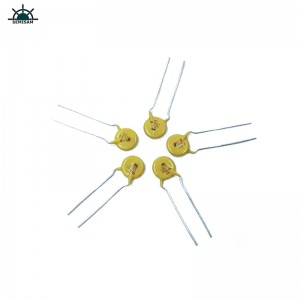 Résistance du fabricant Fournisseur Silicon jaune 10D271 Diamètre 10mm Varisteur de MOP MOP pour la commutation d\'alimentation