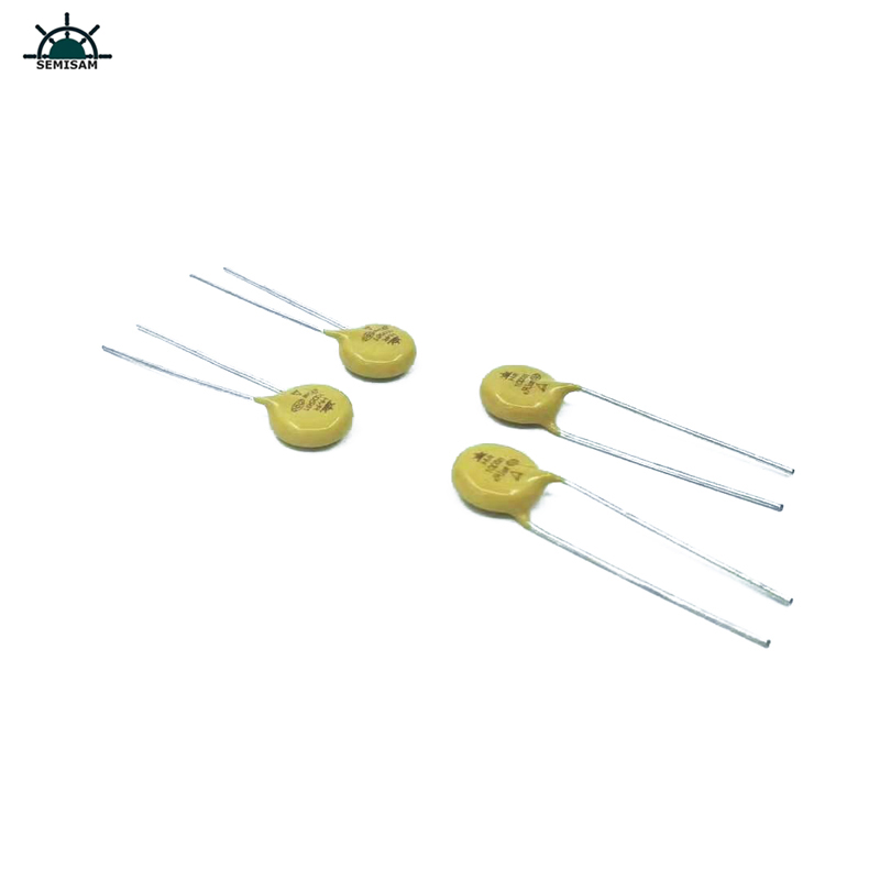 Chine Composants électroniques ODM, Varistor jaune MOV 10MM 10D561 560V de zinc (varisteur d'oxyde mobulale)