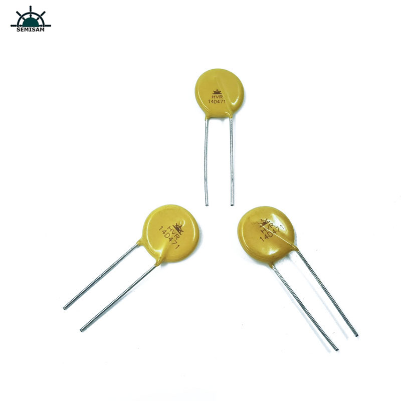 Chine Composants électroniques, MOV jaune 14MM 14D471 470V Varistor Zov Varistor Indestrial