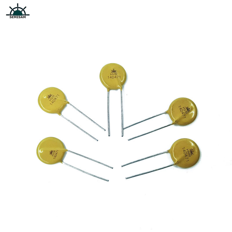 Chine Composants électroniques, MOV jaune 14MM 14D471 470V Varistor Zov Varistor Indestrial