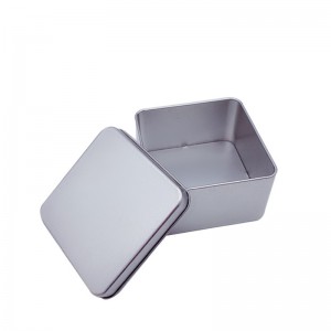 Boîte carrée Tin (93mm * 93mm * 55mm de)