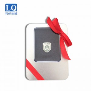 Boîte d\'étain rectangulaire (115mm * 85mm * 22mm)