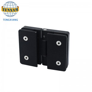 Charnière de douche Biseau biseau de salle de bain douche porte la charnière mur en acier inoxydable à la charnière en verre