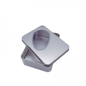 Boîte d\'étain rectangulaire rectangulaire de souris 125 * 90 * 40mm