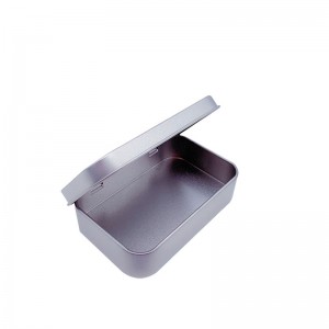 Tchippers à ongles Petite boîte carrée Boîte en fers intégré 95 * 60 * 22mm