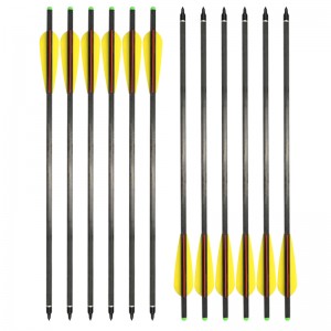 Elong extérieur 117805 18 pouces de carbone 18 pouces OD de 8,8 mm arbalète arbalète Sports de chasse à l\'aide de boulons