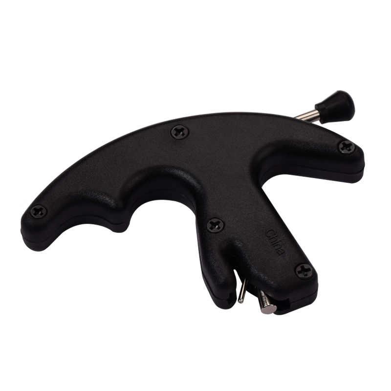 Elong Extérieur 42RA01-BK Noir Couleur Pouce Allumé Aide Archis de tir à l'arc