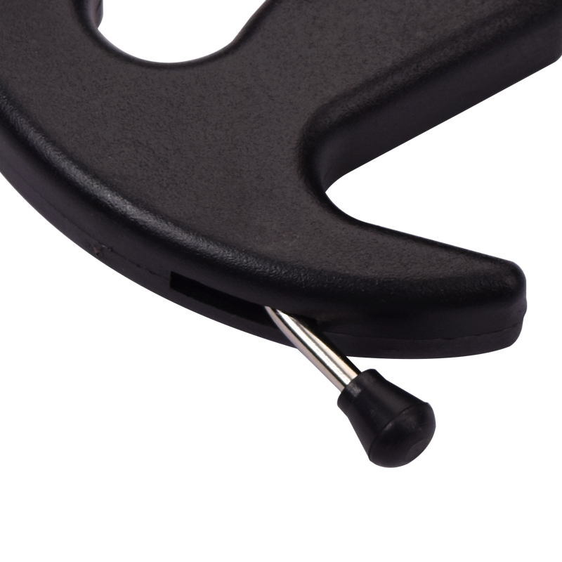 Elong Extérieur 42RA01-BK Noir Couleur Pouce Allumé Aide Archis de tir à l'arc