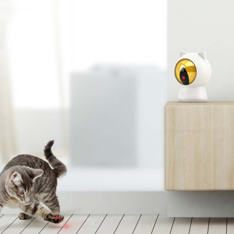 Triatre de chat laser intelligent