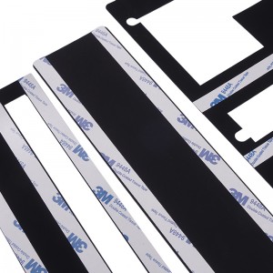 Flamme ignifuge et facile à plier la feuille d\'isolation d\'alimentation de 0,25 mm Noir 3716 Feuille d\'isolation