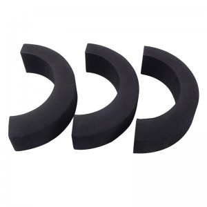 Matière hétérosexuelle d\'EVA absorbant les chocs de la flamme Noir Dongguan Mousse Eva Hétérosexuel Moulin