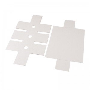 Papier aramide blanc résistant à la température, facile à plier et former du papier aramide, papier isolant composite de 0,2 mm