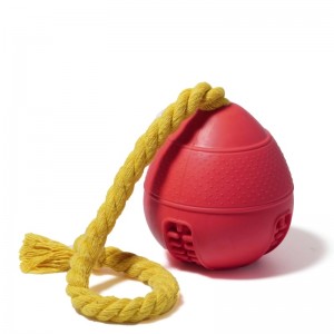 Jouet de chiens de collation en caoutchouc