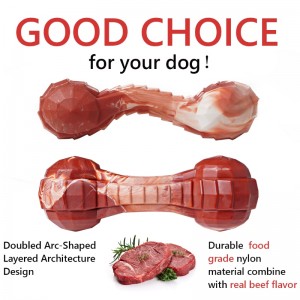 Jouet de chien super mâchant à mâcher