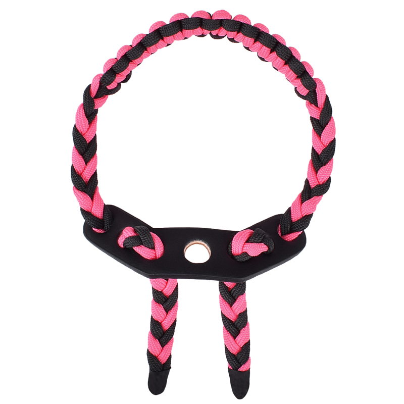 Elong extérieur 470014 poignet en cuir métal gromate rose pour le tir à l'arc