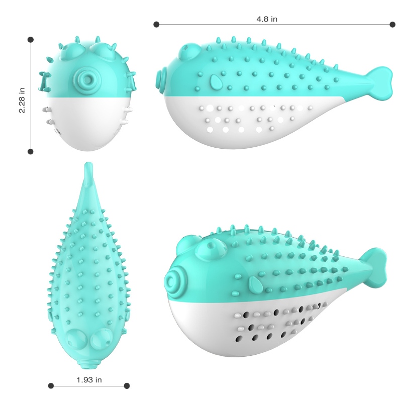 Furjoyz en gros drôle jouets d'animaux de compagnie brosse à dents jouet interactif portable chat intelligent propre dents caoutchouc catnip chat jouet