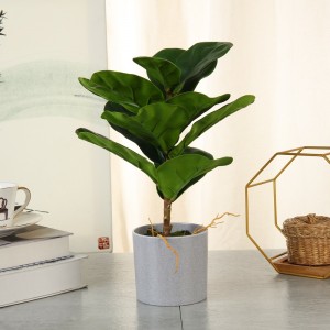 Vente entière plante artificielle touchée réelle en pot