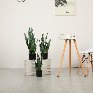 Plante artificielle réaliste de haute qualité en pot pour décorer en intérieur et en plein air