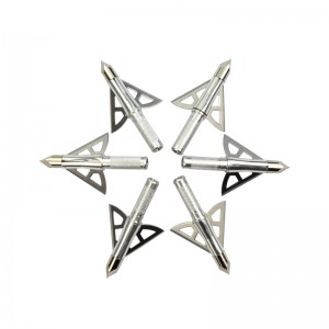 NIKA Tir à l\'arc 15B023 3 Lames fixes 100/125 Graine Chasse à la chasse à l\'arc arboracète