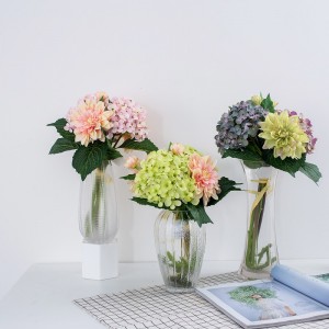 Vente chaude Belle table de mariage romantique décoration Bouquet de mariée Bouquet de soie artificielle