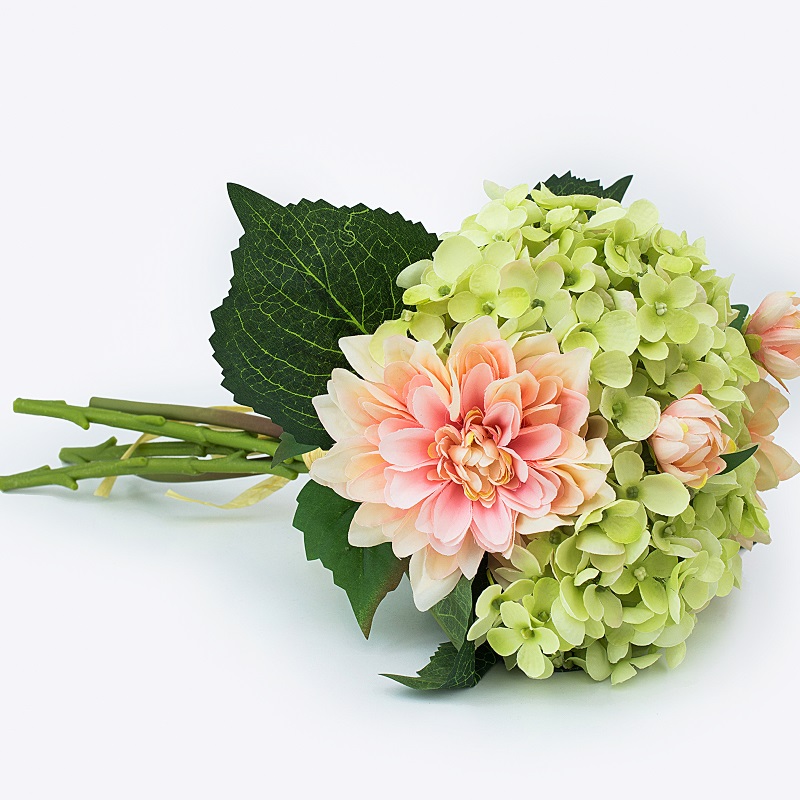 Vente chaude Belle table de mariage romantique décoration Bouquet de mariée Bouquet de soie artificielle