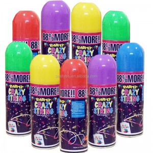 250ml Coleuse Crazy String pour la fête/Mariage/Célébration du festival