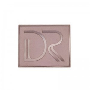 Plaque de logo en métal en aluminium en aluminium en aluminium en aluminium en aluminium 3D en aluminium en aluminium pour sac à main