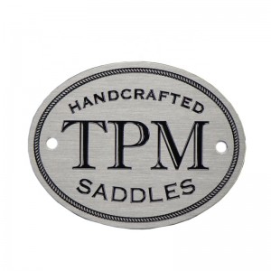 Hardware Yongfu Custom Custom Plaque Blank Nom Plaque Nom de cuivre Acide gravé