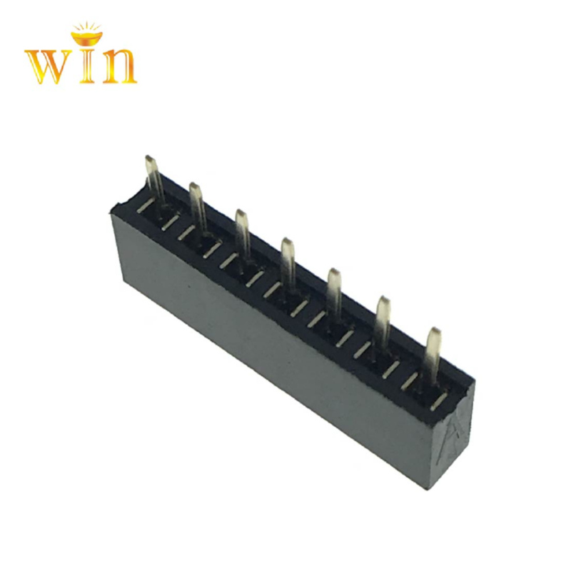2,54mm 1x7p mono-rangée femelle socket en-tête