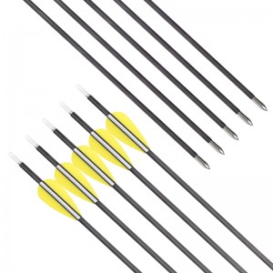 Elong Extérieur 121125 ID3.2mm Pure Carbon arrow 32 \\\\ \'\\\\\' Flèches de carbone de tir à l\'arc pour la prise de vue et la pratique cible