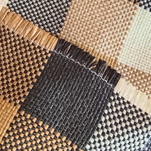 Chaussures de literie en tissu tissé recyclé