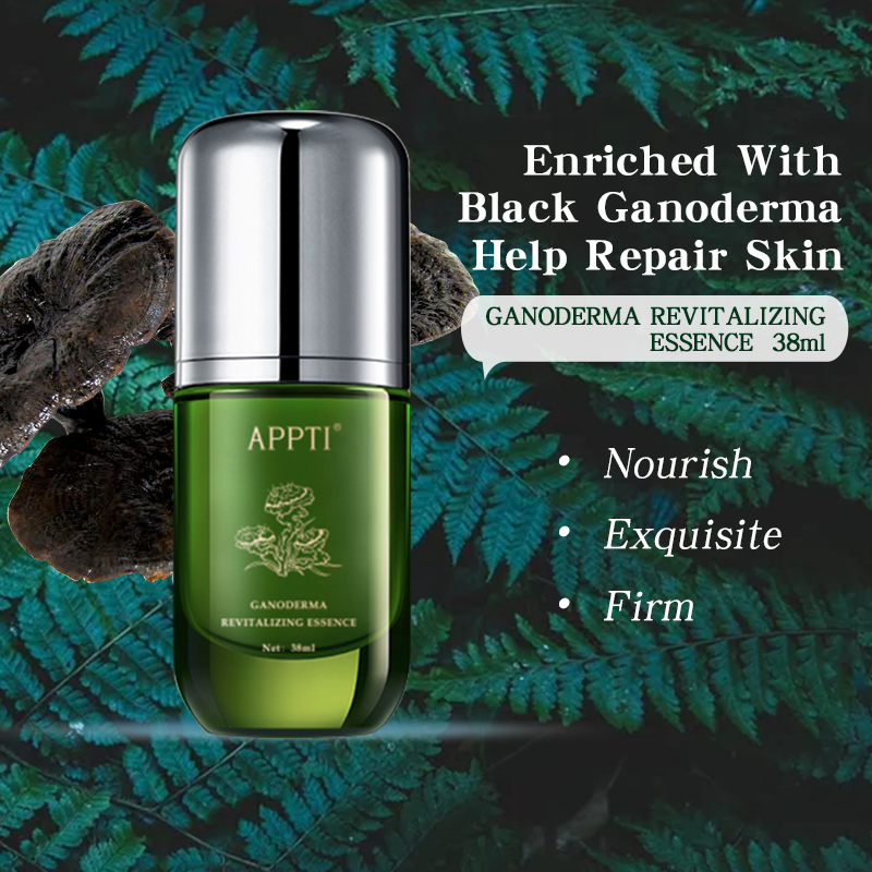 Sérum de soin de la peau anti-vieillissement de ganoderma d'extrait de blanchiment et hydratant