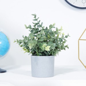 Fabrication directe de plantes artificielles en pot artificielles décoratives vertes artificielles avec une sensation agréable et réelle