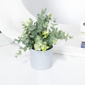 Fabrication directe de plantes artificielles en pot artificielles décoratives vertes artificielles avec une sensation agréable et réelle