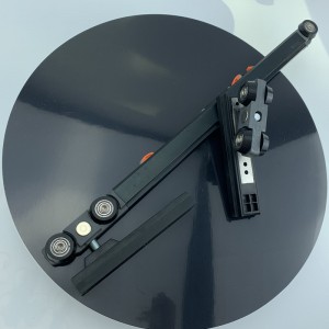 Tampon hydraulique Deux portes liées Cadre étroit Accessoires de conception