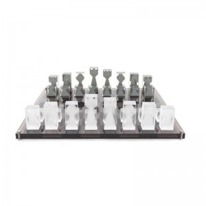 Jouets classiques Jeu d\'échecs acryliques très cristallins