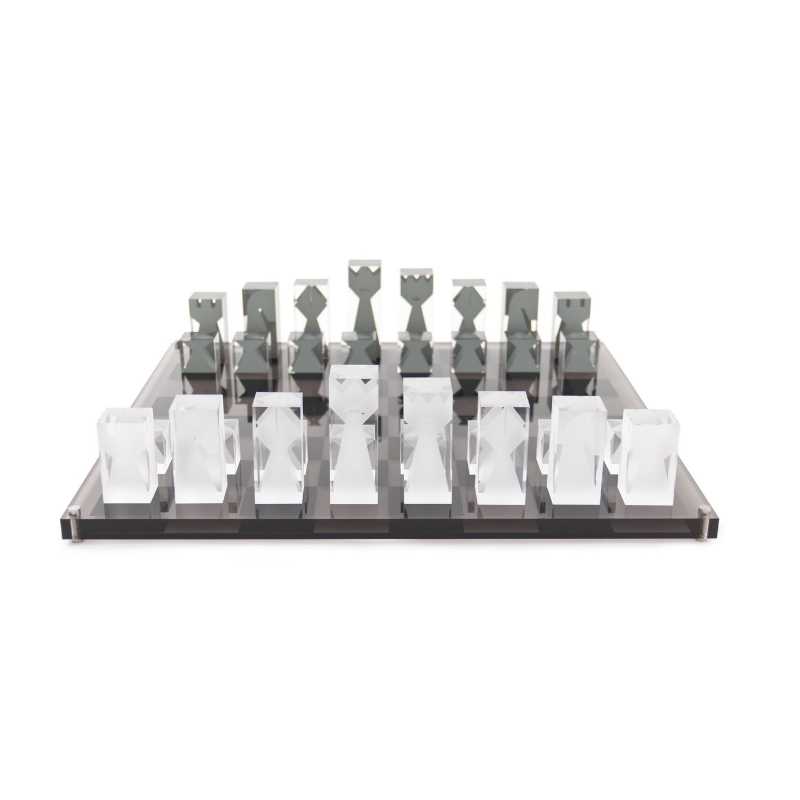 Jouets classiques Jeu d'échecs acryliques très cristallins