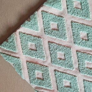 Mode de tissu peluche recyclé