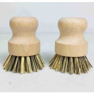 Brosse de cuisine en boisnaturelle faite à la main