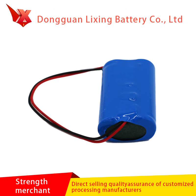 UL 18650 Batterie au lithium 6.4V Batterie d'alimentation 2000MAH Batterie spéciale pour les ordures