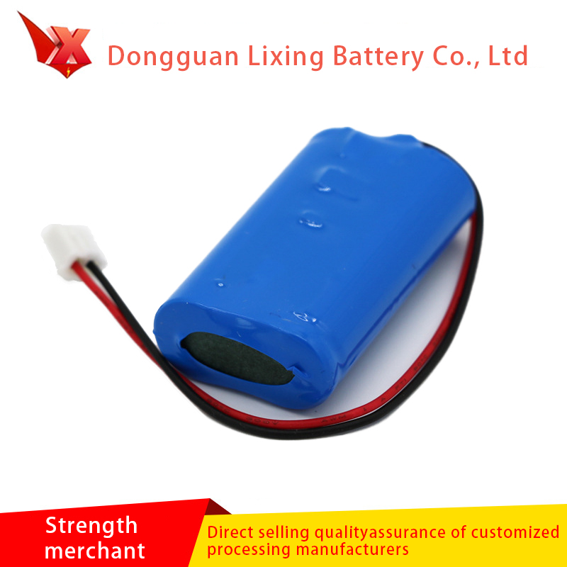 UL 18650 Batterie au lithium 6.4V Batterie d'alimentation 2000MAH Batterie spéciale pour les ordures